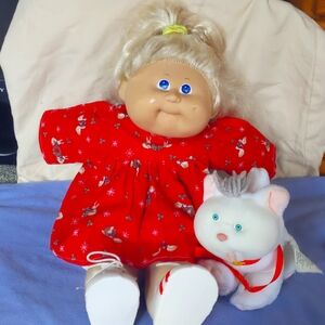 cabbage patch kids doll 1983 & clothes